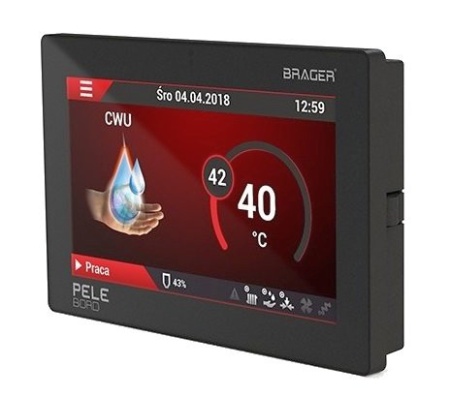 Controler centrala pe peleti BRAGER PELE BORD 890 (in curand)