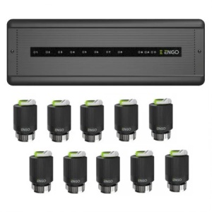 Kit automatizare incalzire pardoseala cu fir cu 10 actuatoare