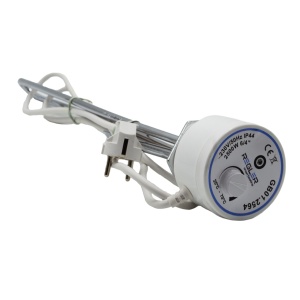 Rezistenta electrica boiler cu termostat REGLER, 2500W, filet 1 1/2 sau 6/4 - Img 3