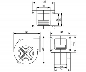 Diagrama ventilator wpa140