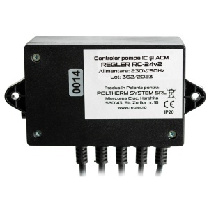 Controler pompa de circulatie REGLER RC 24v2, comanda pompa IC, pompa ACM sau pompa by-pass - Img 2