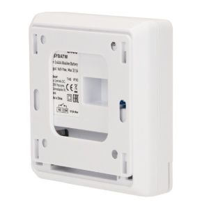 Termostat de camera ENGO EASY cu fir, alb, baterie - Img 3