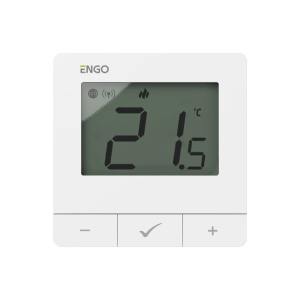 Termostat de camera smart ENGO E25 - 24, 24V, alb - Img 1