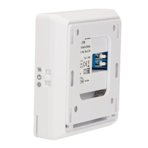 Termostat de camera ENGO EASY cu fir, alb, baterie - Img 4