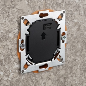 Termostat de cameră smart ENGO E55 WiFi, Tuya, încastrabil, 230v - negru - Img 5