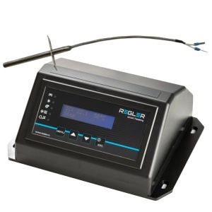 Automatizare centrala REGLER RC 46v3 cu senzor gaze arse, comanda pompa IC, pompa ACM, pompa puffer si ventilator