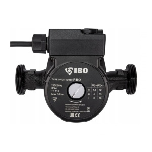 Pompa de circulatie IBO OHI PRO 25-40/180 - 72W, 48l/min, H 4,5m