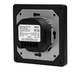 Termostat inteligent ENGO ONE ZigBee, negru, incastrabil, 230V - Img 3