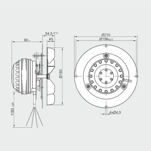 ventilator centrala gaze arse r2e 180 cg82 12