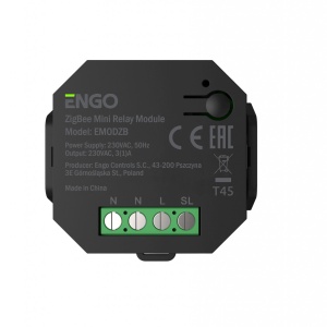 Mini Releu Inteligent ZigBee 3.0 cu Funcție Repeater (Ieșire 230V): EMOD-ZB