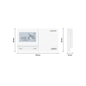 Termostat de ambient ENGO E901RF programabil, fara fir - Img 6