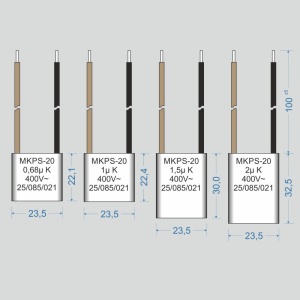 Condensator 1 µF