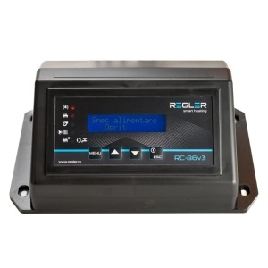 Controler centrala peleti REGLER RC 86v3 cu aprindere automata, comanda pompa IC, pompa ACM, ventilator si snec