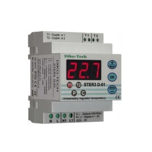 Controler universal de temperatura STER-3D, 9 programe de lucru