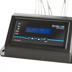 Controler centrala cu arzator REGLER 76v2, comanda pompa IC, pompa ACM, ventilator, vana si snec - Img 4