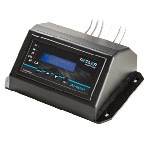 Controler centrala cu arzator REGLER RC 86v4 cu aprindere automata, comanda 2 pompe, 2 snecuri, 1 ventilator si gratar mobil arzator - Img 4