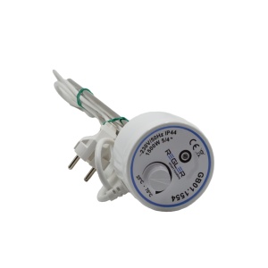 Rezistenta electrica boiler cu termostat REGLER, 1500W, filet 1 1/4" sau 5/4” - Img 3