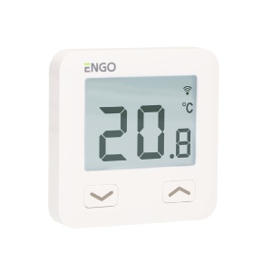 Termostat de ambient ENGO E10 MODBUS, WiFi, alb, incastrabil, 230V - Img 2