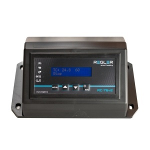 Controler centrala cu arzator REGLER 76v2, comanda pompa IC, pompa ACM, ventilator, vana si snec