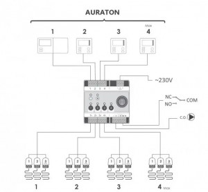 Schema de conectare Auraton Virgo