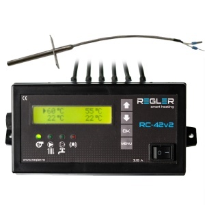 Controler REGLER RC 42v2 PID cu senzor gaze evacuare
