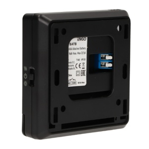 Termostat de camera ENGO EASY cu fir, negru, baterie - Img 4