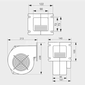 Diagrama ventilator wpa145