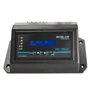 Automatizare centrala cu arzator REGLER RC 76v1, comanda pompa IC, pompa ACM, ventilator si snec - Img 1