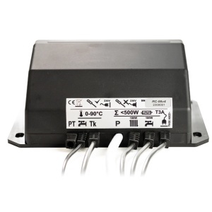 Controler centrala cu arzator REGLER RC 86v4 cu aprindere automata, comanda 2 pompe, 2 snecuri, 1 ventilator si gratar mobil arzator - Img 5