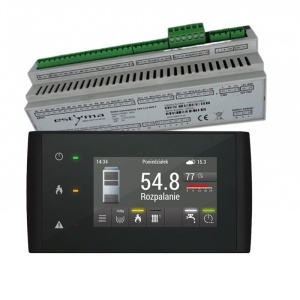 Controler centrala peleti/lemne ESTYMA Igneo Touch