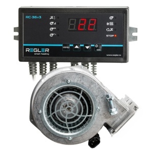 Kit automatizare centrala 30-50 kW, comanda 2 pompe si ventilator, REGLER, cod 40