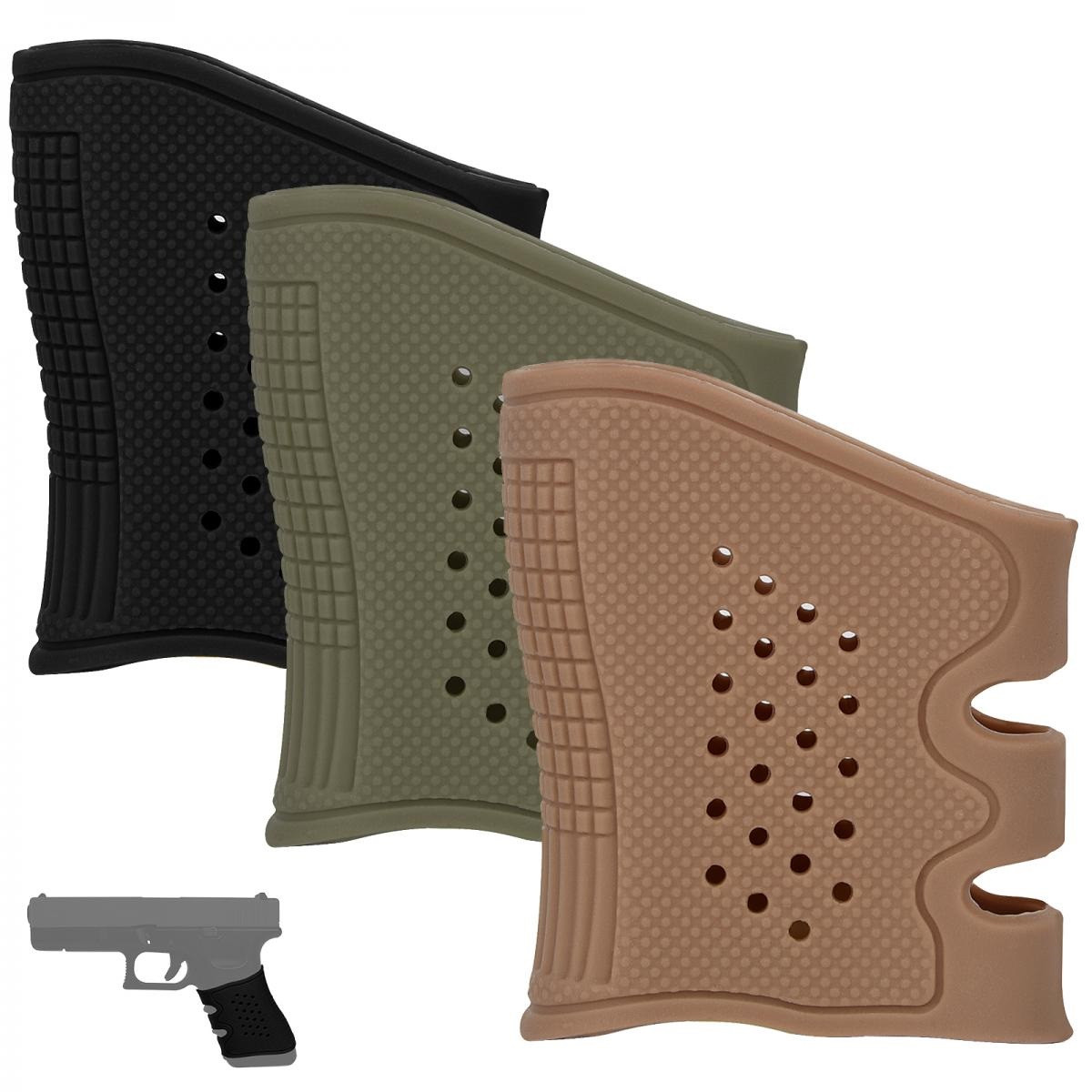 Pistol Rubber Grips / Sleeves