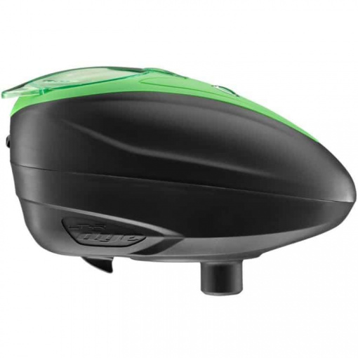 DYE ROTOR LT-R PAINTBALL HOPPER / LOADER (NEON GREEN)