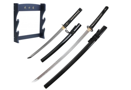 Katana Practical Seigi / Wakizashi Practical Torii Set incl. Sword Stand