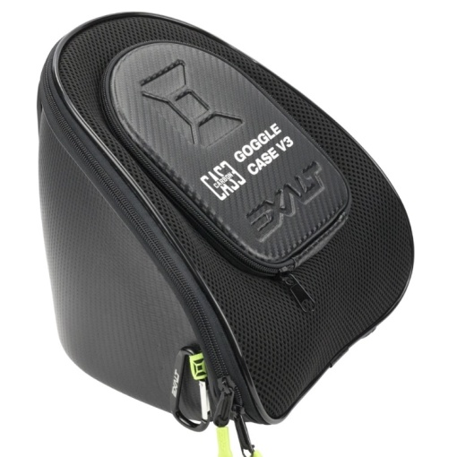 Exalt Carbon V3 Goggle Case (Black / Lime)