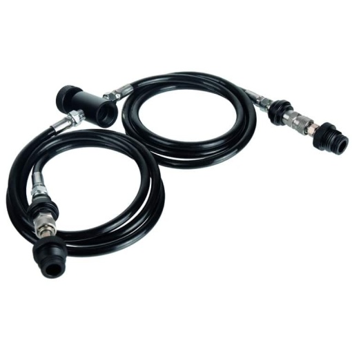 PowAir Double Hose Remote System with On/Off (black)