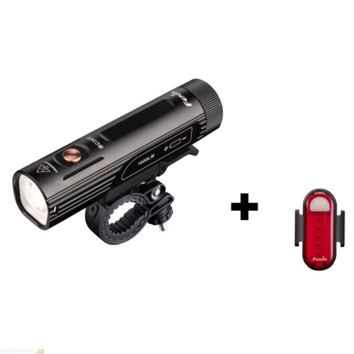 SET Lumini Bicicleta Fenix BC26R cycling lamp + Fenix BC05R V2.0 Tail Light