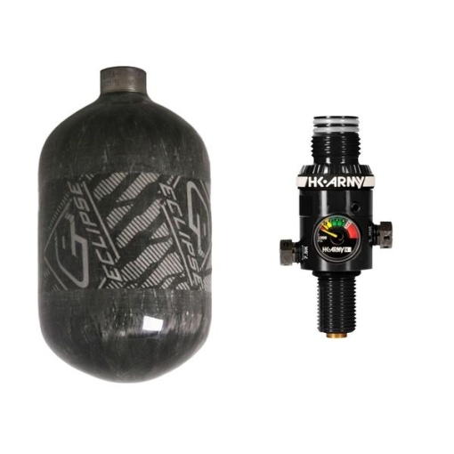 Planet Eclipse E.LITE 0.8L / 48ci SupraLite HP System 4500psi w/ HK HP8 Reg