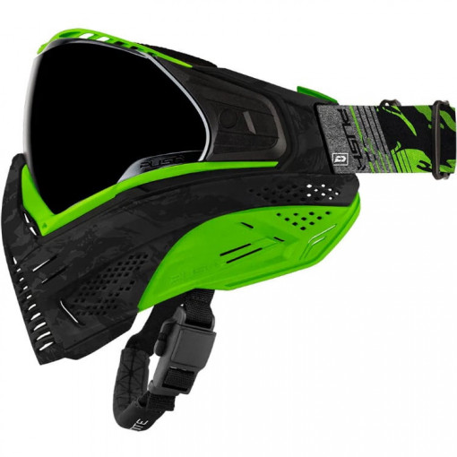 PUSH UNITE PAINTBALL GOGGLE (LIME CAMO)