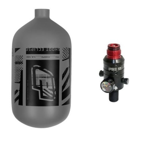 HK Army 1.1L / 68ci HP System 4500psi PE Disrupt Grey Ninja Pro V3 Reg