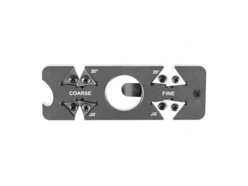 THE EDGE edcSHARP knife sharpener silver