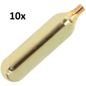 10x 8g Co2 capsule for pistols / Capsula Co2 8g - Img 1