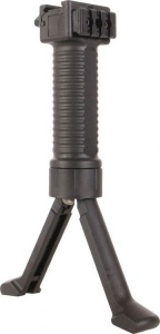 ASG Black Retractable Bi-Foot Vertical Handle - Img 8