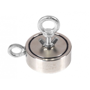Black Magnet F200x2 neodymium prospecting magnet - Img 2