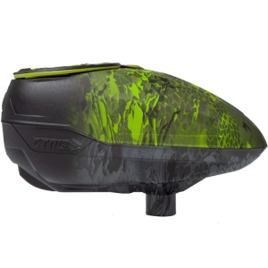 Bunkerkings CTRL2 Paintball Hopper (Acid Black Highlander)