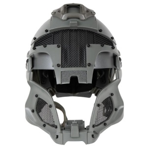 DELTA SIX Tactical Trooper Helmet for Airsoft (Grey) - Img 5