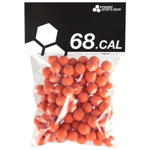 DSG Rubberballs cal .68 (100 pieces) [3.6g] - ORANGE