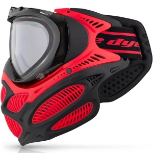 DYE i3 Pro Goggle Paintball Goggle (Fire Red)