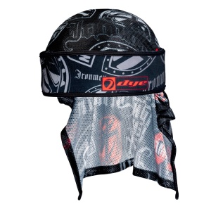 DYE X Halo Head Wrap - IM Shields 40 Black/Red