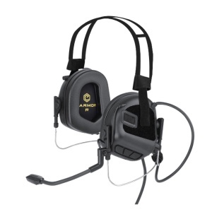 Earmor MilPro M32N Mark 3 - Active Hearing Protectors - U-174 NATO - Black [M32NMARK3-BK]